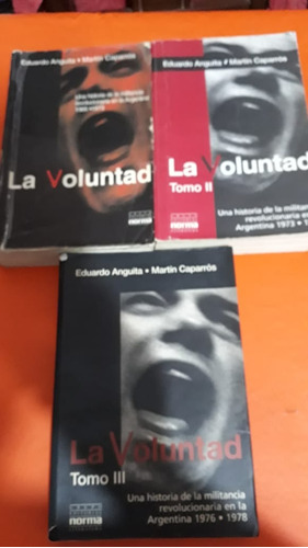 La Voluntad 3 Tomos - Anguita Y Caparros 