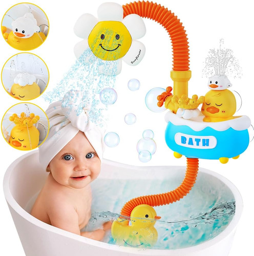 Juguete De Baño Para Bebé Juguete De Bañera Recargable 4 E