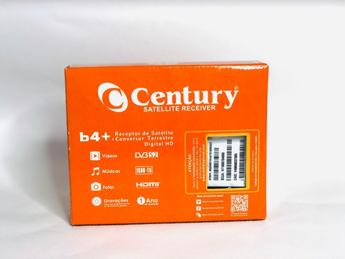 Receptor Midiabox B4 Century Hd Digital Conversor Midia Box