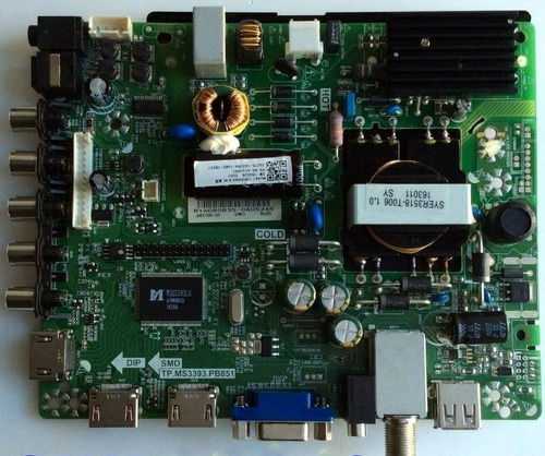 Main Hisense 150528 / Tp.ms3393.pb851 / G163092 / Lhd32d50us (Usado)
