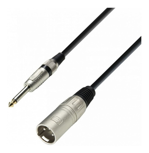 Adam Hall K3mmp0600 Cable Xlr Macho A Plug Mono 6metros