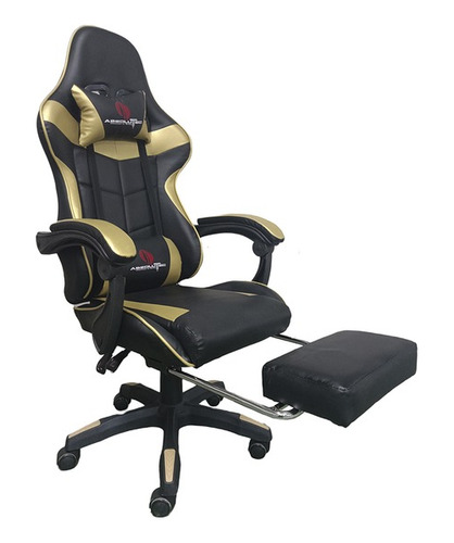 Sillon Ejecutivo Modelo Gamer Con Apoya Pie Premium C