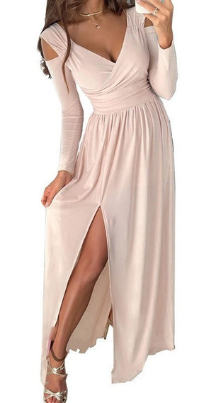 Vestido De Noche Color Rosa Viejo | MercadoLibre 📦 Vestido De Noche Color Rosa Viejo | MercadoLibre 📦