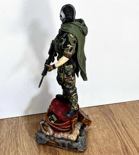 Ghost Call Of Duty 1/10 27cm Action Figure 3d