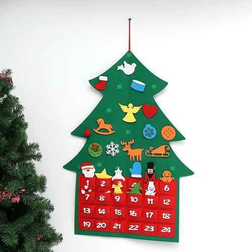 Calendário Do Advento De Tecido De Árvore De Natal De 3,1 Pé | Parcelamento sem juros Calendário Do Advento De Tecido De Árvore De Natal De 3,1 Pé | Parcelamento sem juros