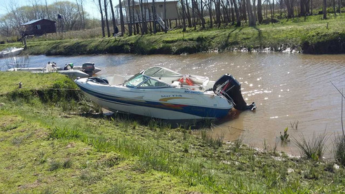 Lancha Geuna Motor Mercury 50hp 4 Tiempos 2011 Impecable.