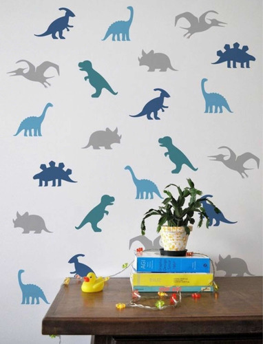 Vinil Decorativo Dinosaurios 50 Piezas Modelo Jd501a