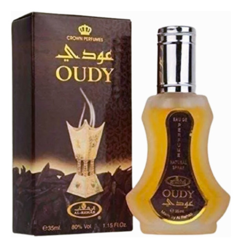Oudy Perfume Arabe Al Rehab 35 Ml Spray Oud Tabaco Fresco