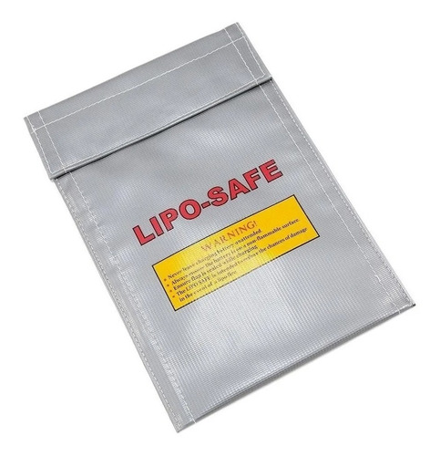 Lipo Safe Para Baterias De Lipo 23cm X 18cm Bolsa Protetora