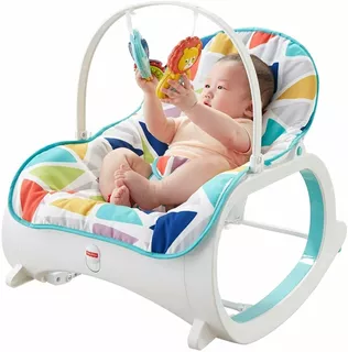 Silla Mecedora Portatil Bebe Crece Conmigo Fisher Price 18k