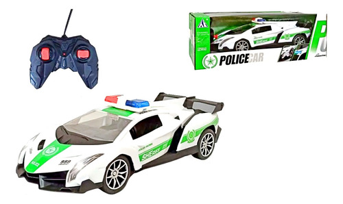Auto Policia Lamborghini Sheriff Radio Control 1:16 Grande