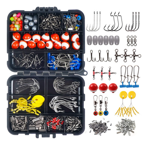 Kit Accesorios D/pesca Surtidos Jshanmei Agua Dulce+salada