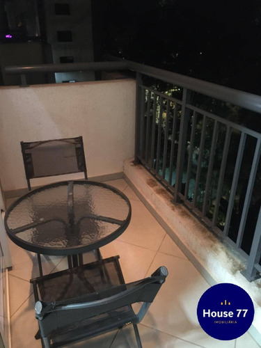 Imagem 5 de 12 de Apartamento Mobiliado A Venda Na Vila Andrade Com 1 Quarto - 62030989