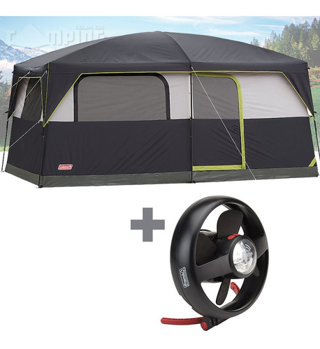 Barraca Camping Coleman Gigante 9 Pessoas Prairie + Brinde