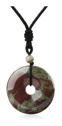Imagen 1 de 8 de Collar Cuarzo Spirit Sangre De Dragon - Abundancia