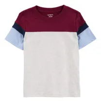 Comprar Remera Mangas Cortas Nene Niño Carters Original Crema Colors