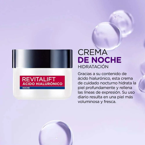 Kit L'oréal Paris Crema Dia Y Noche + Sérum Anti-ojeras