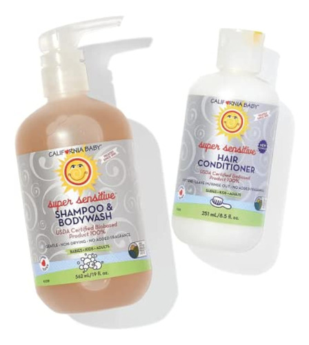 California Baby Champú Y Gel De Baño - g a $289445