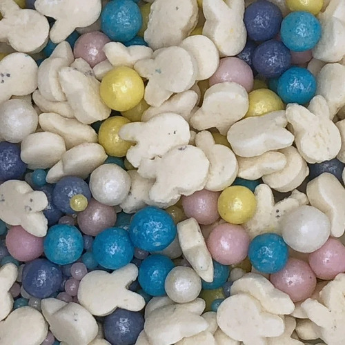 Kit Galleta Pascua Decorar Con Perlas, Confetti Y Glaseados