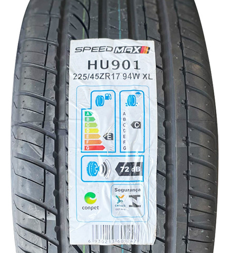 Pneu Avulso Speedmax Aro 17 225/45 R17 94w Hu901 1 Unidade