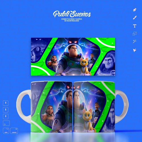 Imagen 5 de 10 de Plantillas Lightyear / Cod0122