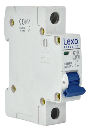 Interruptor Automatico C Lexo 1x10a Ebs6bn