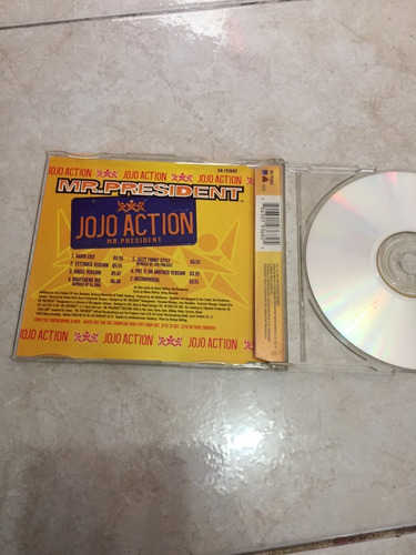 Mr. President - Jojo Action - Cd - Disco - Maxi Single (Usado)