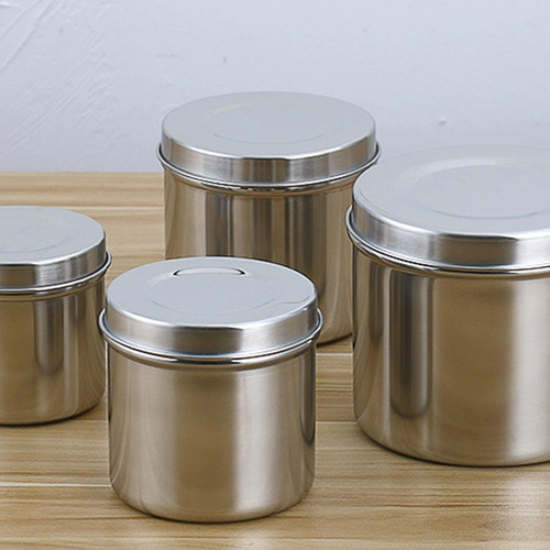 Tarro De Ungüento Médico De Acero Inoxidable, Soporte Para