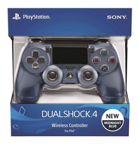 Joystick Dualshock Ps4 Midnight Blue Original Soy Gamer