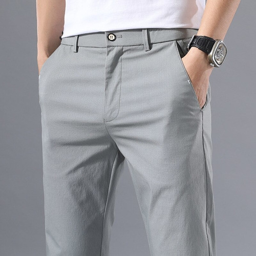 Pant Casual Delgados  Hombre Pant  Corte Empres