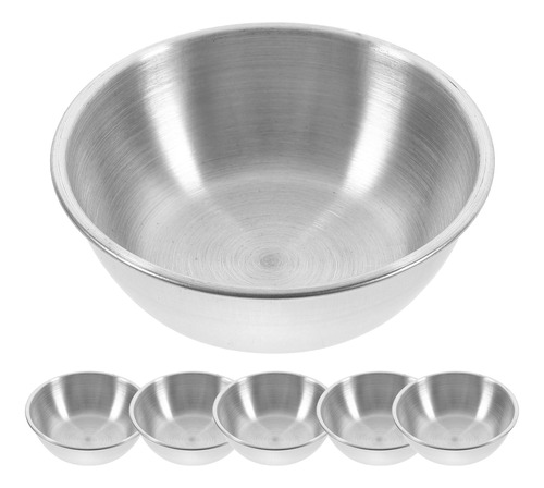 Platos De Mesa Tiny Bowls Para Ollas Calientes, 6 Unidades