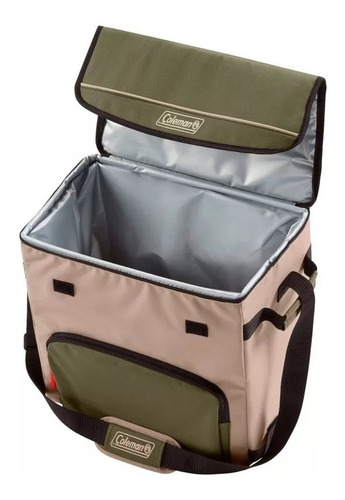 Conservadora Bolso Térmico Coleman 34latas 30hs. Verde Oliva