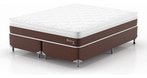 Cama Box Queen Riviera 158x198x65 Linha Wt