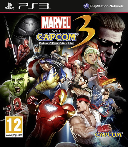 Marvel Vs Capcom 3 Ps3 Midia Fisica Original Play Sony 
