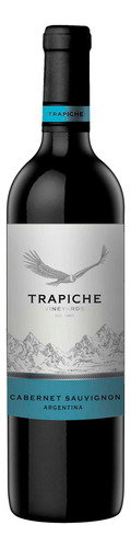 Vinho tinto meio seco Cabernet Sauvignon Trapiche adega Bodegas Trapiche 750 ml