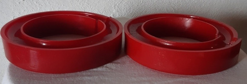 Goma De Espiral 1 Pulgada Universal Negra Y Roja