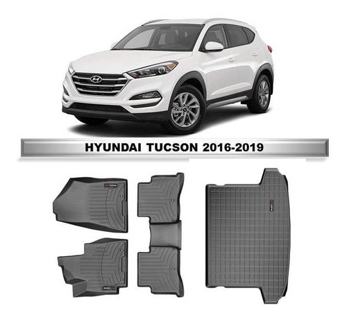 Alfombra Bandeja Weathertech Hyundai Tucson 2016-2019