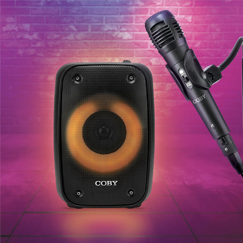 Altavoz Bluetooth Iluminado Coby Blaze | Verdadero Altavoz 3
