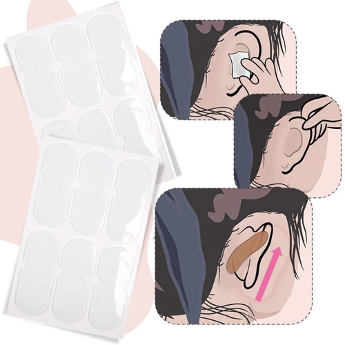 Pegatinas Para Orejas Grandes Sticker Invisibles Silicona Pegatinas de orejas