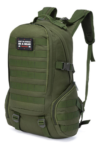 Mochila Tática Militar Reforçada Impermeável Exercito Viagem Cor Verde-musgo