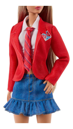 Boneca Barbie Coleção Rbd Mia Rebeldes Com Uniforme Mattel