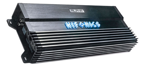 Amplificador Hifonics Alpha A2000.1d 2000watts 1 Ch Clase D Color Negro