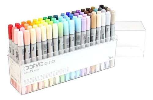 Juego 72 Marcadores De Colores Copic Ciao