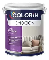 Comprar Latex Interior Lavable Satinado Emocion 10l Colorin Yanina Acabado Satinada Color Blanco