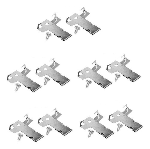 Clips Retrofit Luz Emp Ble Premium Para Downlight 5 Par