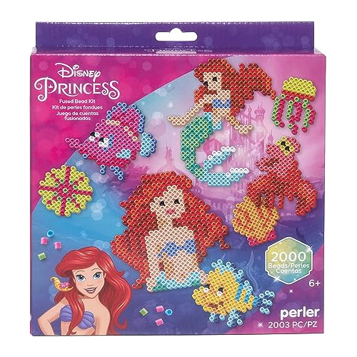 Perler Little Mermaid - Kit De Manualidades Con Cuentas Fund