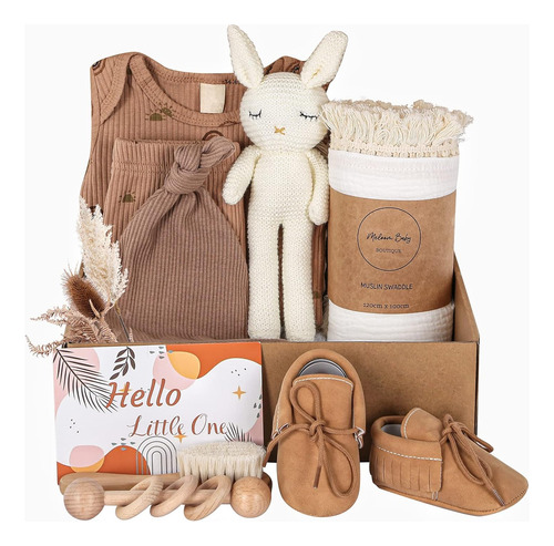 Meloom Set De Regalo Para Bebé, Caja De Regalo Unisex Para R