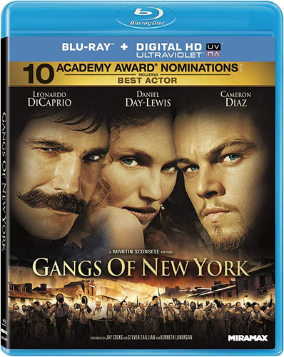 Gangs Of New York  [ Blu-ray ] Original Nuevo Y Sellado