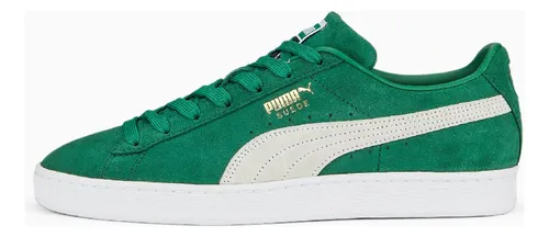 Puma classic suede green deals