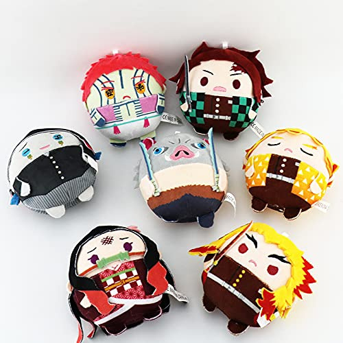 Juguete De Peluche De Anime Kamado Nezuko Tanjirou - Figura. Color Hashibira Inosuke